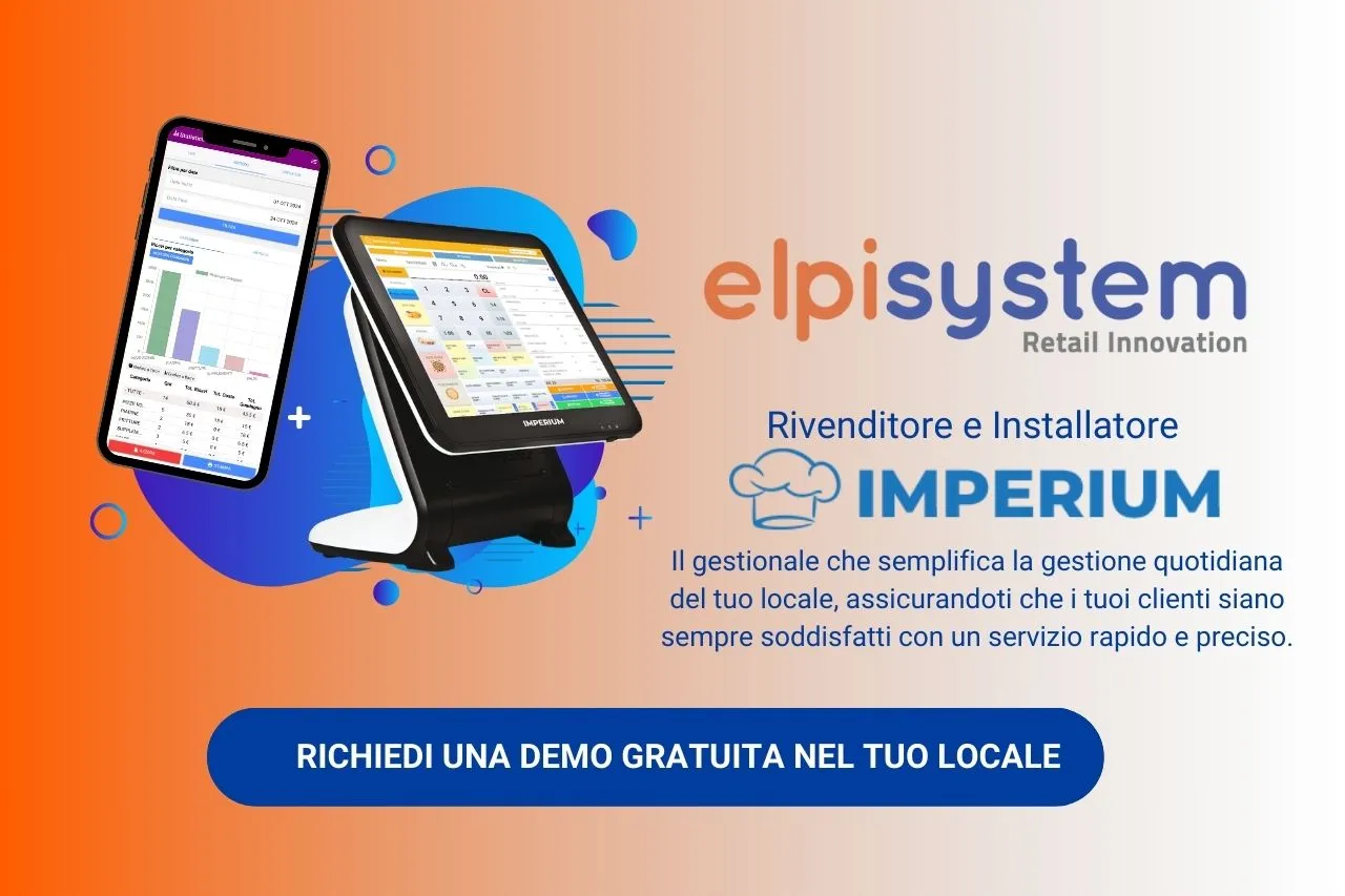 Gestionale per ristoranti, bar e tabacchi. Imperium: richiedi la tua demo gratuita!