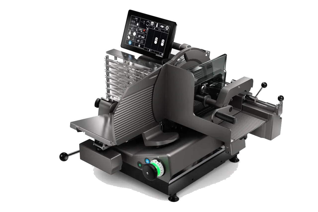 Affettatrice verticale completamente automatica VSP F
