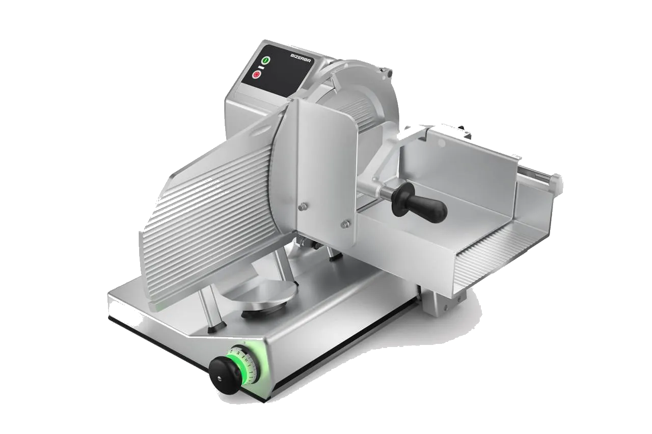 Affettatrice verticale manuale VSP con carrello carni